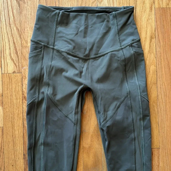 Lululemon sz 4 All The Right Places Pant II 28" Sage great pre owned condition - Picture 5 of 14